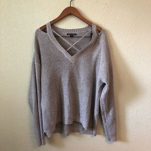 Chunky Sweater with front detail